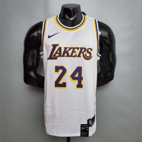 Bryant #24 Lakers Round neck white