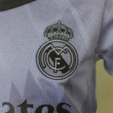 Real Madrid 2022-23 away kids kit soccer jerseys