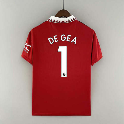 Manchester United 2022-23 home soccer jerseys