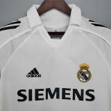 Real Madrid 2005-06 home soccer jerseys