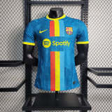 Barcelona 2023-24 Blue Classic player version soccer jerseys
