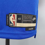 75th Anniversary Wiggins #22 Warriors Retro Blue