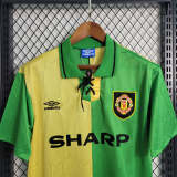 Manchester United 1992-94 away soccer jerseys