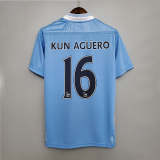 Manchester City 2011-12 home soccer jerseys
