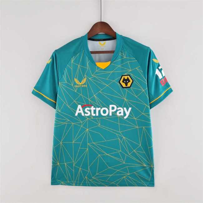 2022-23 Wolves away soccer jerseys