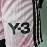 Real Madrid 2022-23 Y3 pink kids kit soccer jerseys