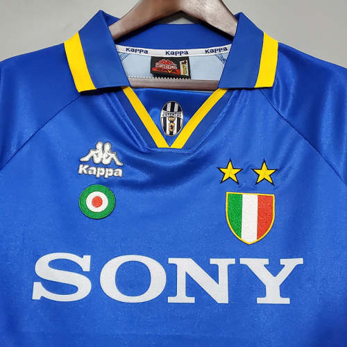 Juventus 1995-97 away soccer jerseys
