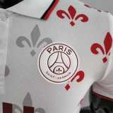 Paris saint germain 2022-23 PSG Co-branded version white POLO Player version soccer jerseys