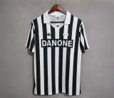 Juventus 1992-94 home soccer jerseys