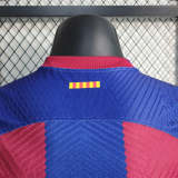 Barcelona 2023-24 home player version soccer jerseys