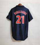 Paris saint germain 2001-02 home soccer jerseys