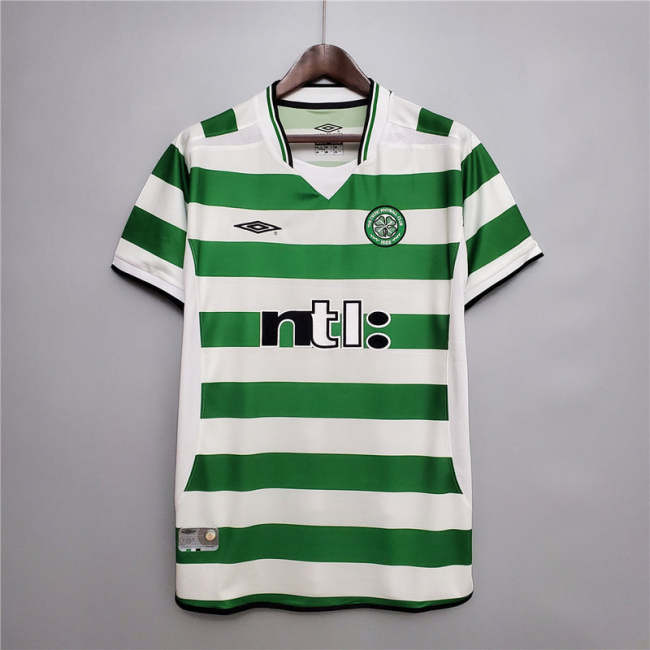 2001-2003 Celtic home soccer jerseys