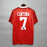 Manchester United 1993-94 home soccer jerseys