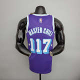 75th Anniversary master chief#117 Lakers White X-BOX Co-branded Purple