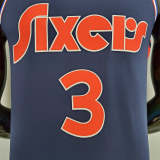 2022 Iverson#3 76ers Royal Blue