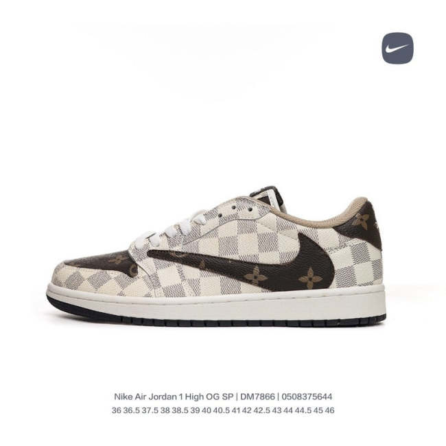 fragment design x Travis Scott x Nike Air Jordan 1 Low state OG SP (1)