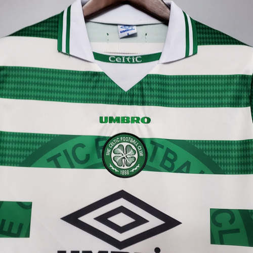1998-1999 Celtic home soccer jerseys