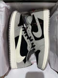AJ 1 Coconut Ash Ice Cream Low top barb