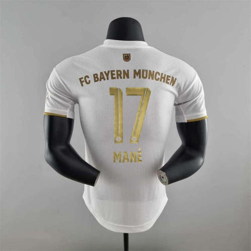 22-23 Bayern Munich away player version soccer jerseys