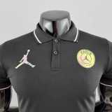 Paris saint germain 2022-23 Jordan blackpurple POLO Player version soccer jerseys