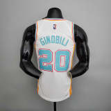 2022 season Ginobili #20 Spurs City Edition White