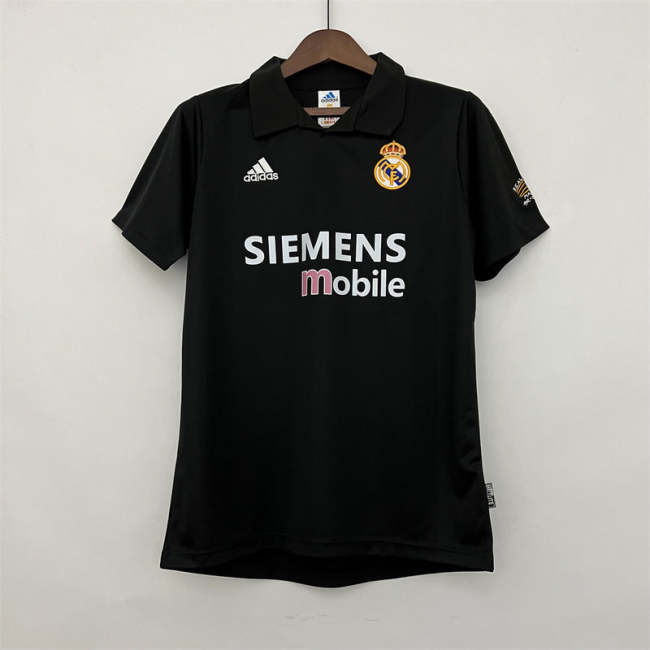 Real Madrid 2002-03 away soccer jerseys