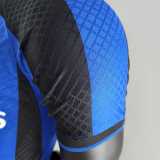 Inter Milan 2022-23 home player version soccer jerseys