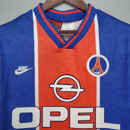 Paris saint germain 1995-96 home soccer jerseys