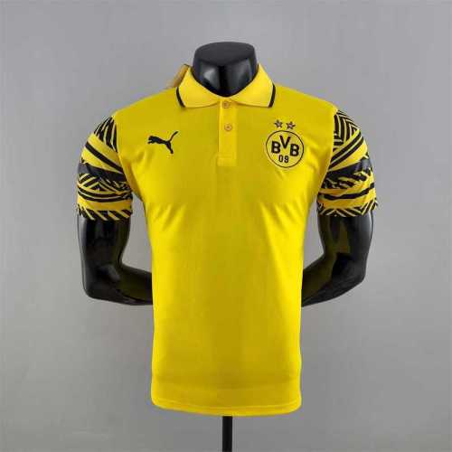 2022-23 Dortmund yellow POLO Player version soccer jerseys