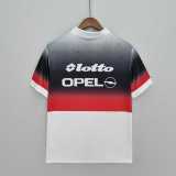 AC Milan 1995-96 training suit blackwhite soccer jerseys