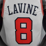 75th Anniversary LaVine #8 Bulls White