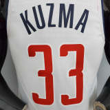 75th Anniversary Kuzma #33 Wizards Black Red White