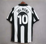 Juventus 1997-98 home blackwhite soccer jerseys