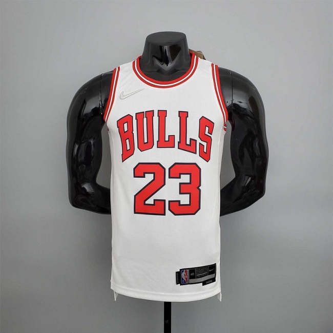 75th Anniversary Jordan #23 Bulls White