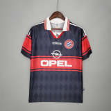1997-99 Bayern home soccer jerseys