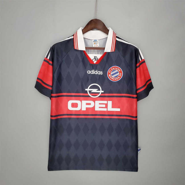 1997-99 Bayern home soccer jerseys
