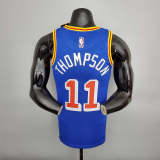 75th Anniversary Thompson #11 Warriors Retro Blue