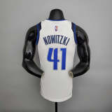 75th Anniversary Nowitzki #41 Lone Ranger White