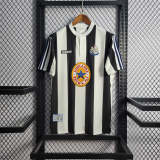 1997-1999 Newcastle home soccer jerseys