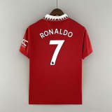 Manchester United 2022-23 home soccer jerseys