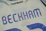 Real Madrid 2006-07 home white soccer jerseys