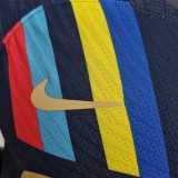 Barcelona 2022-23 cyan player version soccer jerseys
