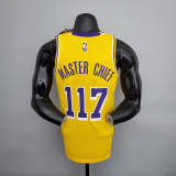 75th Anniversary master chief#117 Lakers White X-BOX Joint Yellow