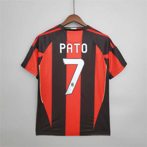 AC Milan 2010-11 home soccer jerseys