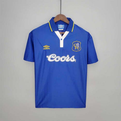 Chelsea 1995-97 home soccer jerseys