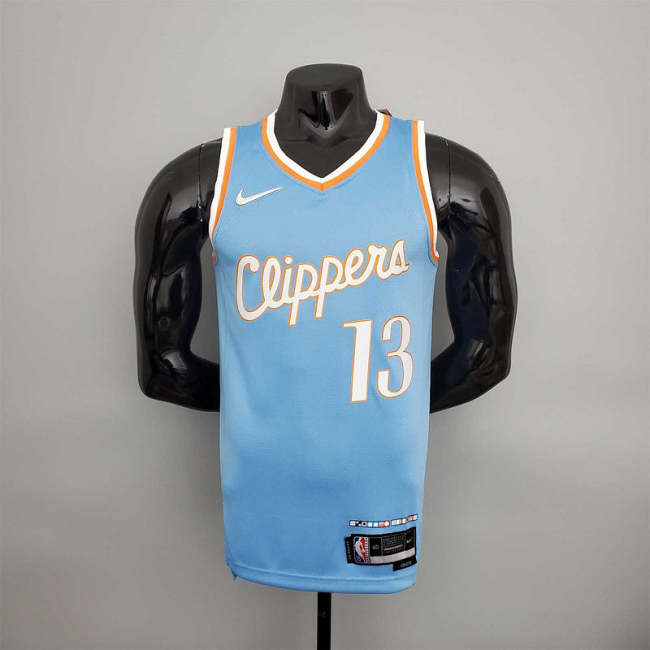 2022 season George #13 Clippers City Edition Blue
