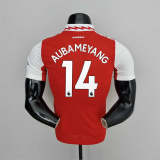 Arsenal 2022-23 home player version soccer jerseys