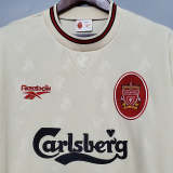 Liverpool 1996-97 away soccer jerseys