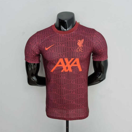 Liverpool 222-23 LIV training suit red player version soccer jerseys