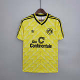 1988 Dortmund home soccer jerseys